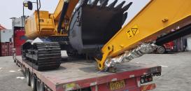 Uni-Home Transports Another Excavator from China to Uzbekistan