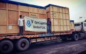 V-Care Logistics Complete Project Cargo from India to South America