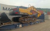 Worldline Logistics Move Heavy Excavators to Vietnam