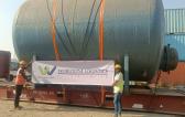 Worldline Logistics Transport Oversized Industrial Tanks to UAE