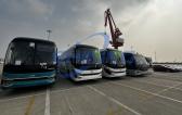 Shining with Shipment of 10 Buses from China to Dom Rep
