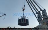 Shining in China Report Multimodal Shipment of Cables Baskets