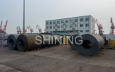 Shining in China Complete Breakbulk Shipment of Steel Coils