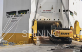 Shining Handle Crawler Excavator from China to Benin