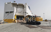 Shining Handle Crawler Excavator from China to Benin