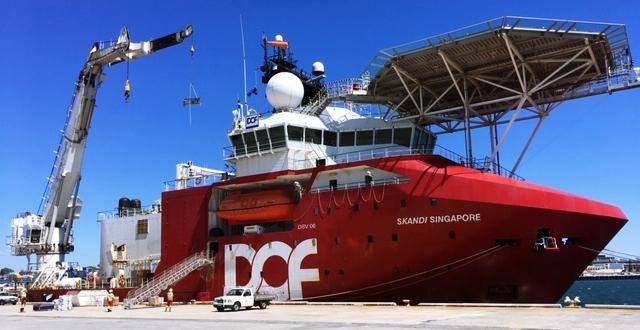 Sadleirs Move Demobilised Vessel from Fremantle to Singapore