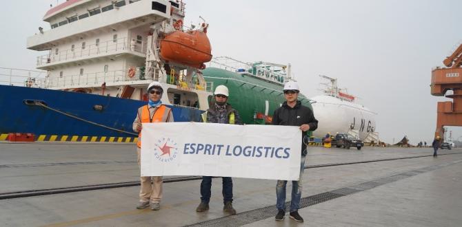 Esprit Logistics Delivers 2 LNG Gas Tanks