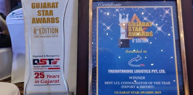 FreightBridge Success at the Gujarat Star Awards