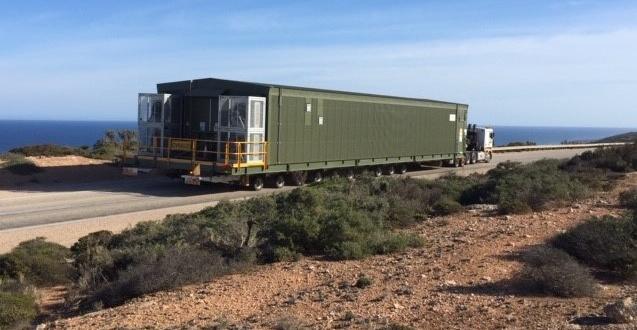 Sadleirs with Oversized Transport from East to West Coast of Australia