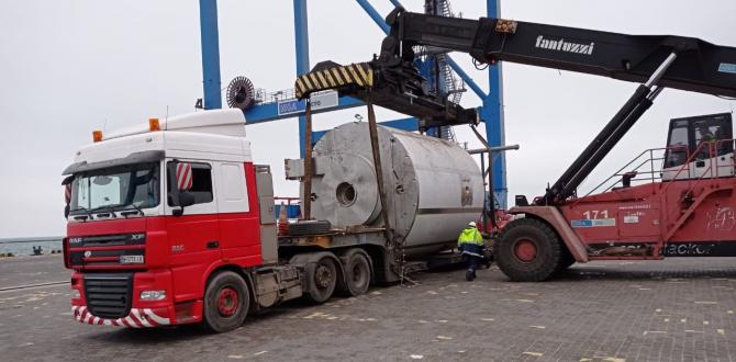 Alphatrans Ukraine Report Delivery of Spray Dryer