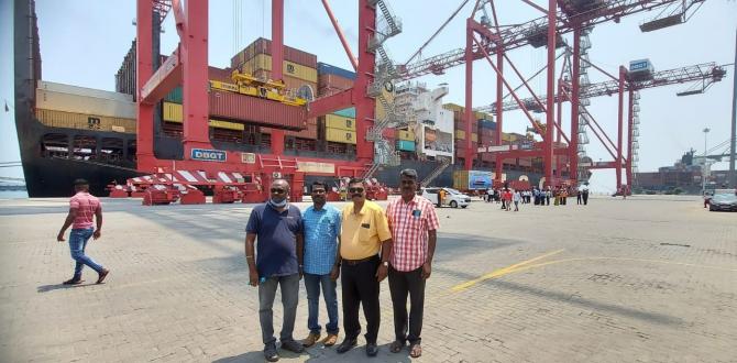 Amirtha Shipping Attend Function for MSC Vidhi in Tuticorin