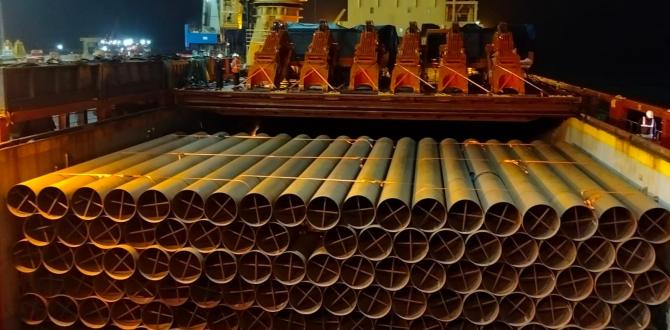 ISSGF India Transport Breakbulk Pipes En Masse to Dammam