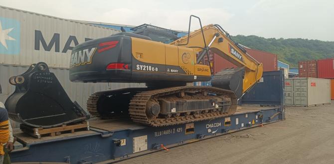 Worldline Logistics Move Heavy Excavators to Vietnam