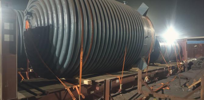 Worldline Logistics Transport Oversized Industrial Tanks to UAE