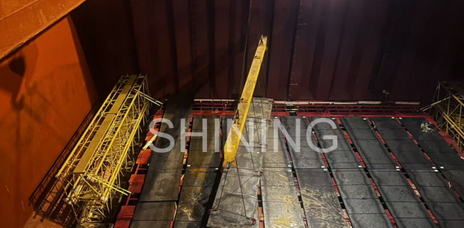 Shining in China Complete Breakbulk Shipment of Steel Coils