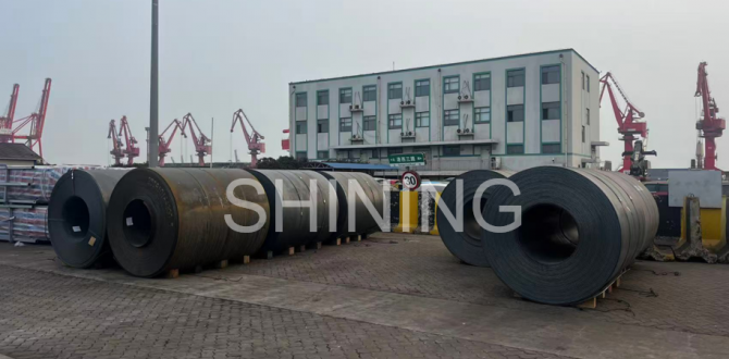 Shining in China Complete Breakbulk Shipment of Steel Coils