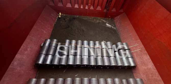 Shining in China Complete Breakbulk Shipment of Steel Coils