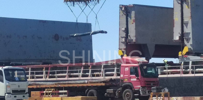 Shining in China Report Shipments of Steel Rebars to Gabon