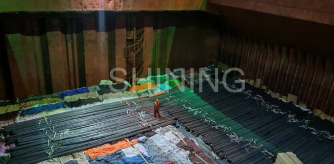 Shining in China Report Shipments of Steel Rebars to Gabon