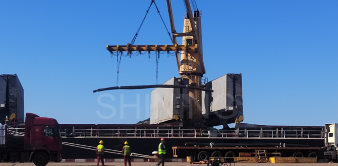 Shining in China Report Shipments of Steel Rebars to Gabon