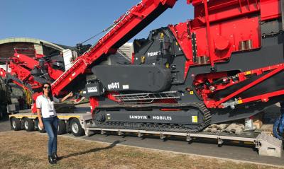 Actitrans Ship Crusher Machine from Ireland to Reunion Island