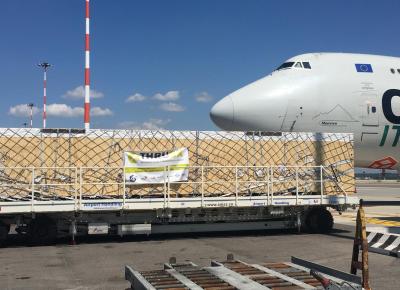 Thruex Handle Heavy Air Shipment from Italy to China
