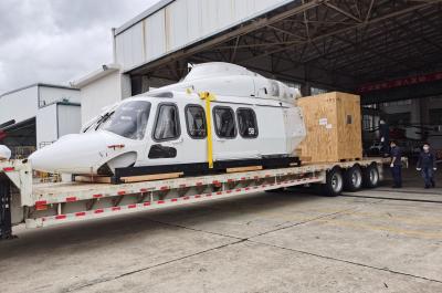 Uni-Home Successfully Handle Helicopter Shipment