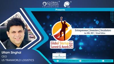 US Transworld Logistics Win 'Best Business Startup' at the Global Startup Summit & Awards