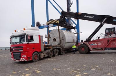 Alphatrans Ukraine Report Delivery of Spray Dryer