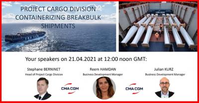 Cargo Connections Arrange Exclusive Webinar with CMA CGM