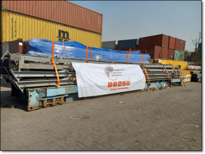 ISSGF India Coordinate Project Shipment to Mersin