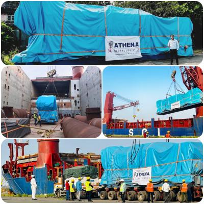 Athena Global Logistics Report Huge Breakbulk Project