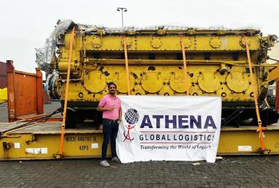 Athena Global Logistics Handle Ship Generator to New Zealand