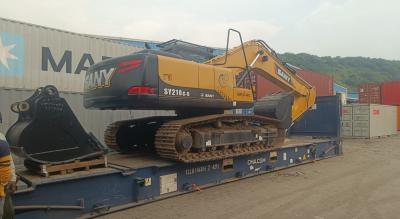 Worldline Logistics Move Heavy Excavators to Vietnam