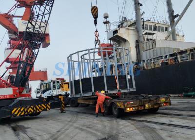 Shining in China Report Multimodal Shipment of Cables Baskets