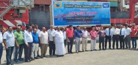 Amirtha Shipping Attend Function for MSC Vidhi in Tuticorin