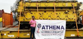 Athena Global Logistics Handle Ship Generator to New Zealand