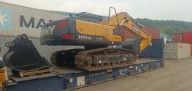 Worldline Logistics Move Heavy Excavators to Vietnam