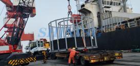 Shining in China Report Multimodal Shipment of Cables Baskets